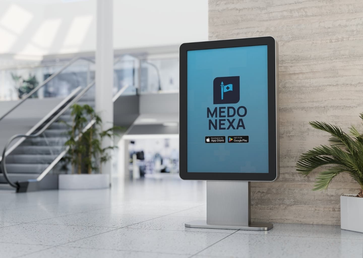 Medonexa Design Process Mockup